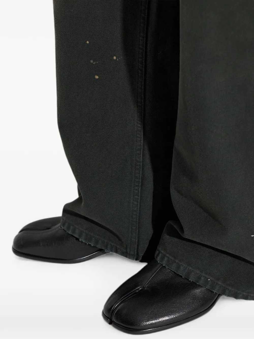 MAISON MARGIELA Maison Margiela Men Leather Tabi Ankle Boots