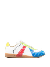Maison Margiela Men Replica Paint-Splatter Sneakers