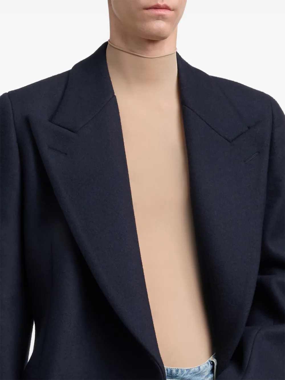 Maison Margiela Men Double-Breasted Coat