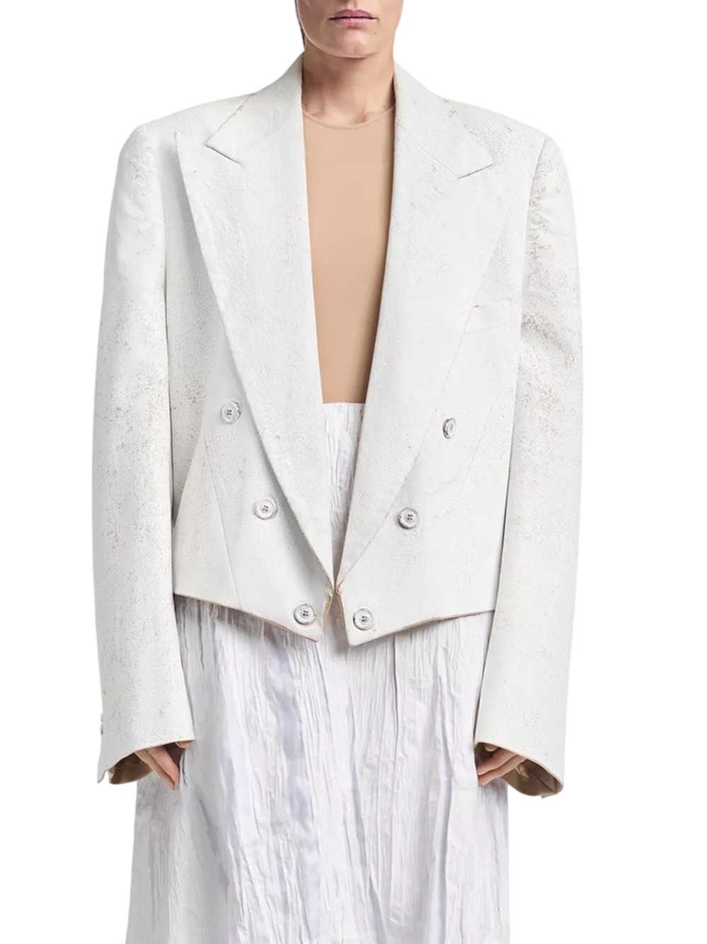 MAISON MARGIELA Maison Margiela Women Cropped Wool Blazer