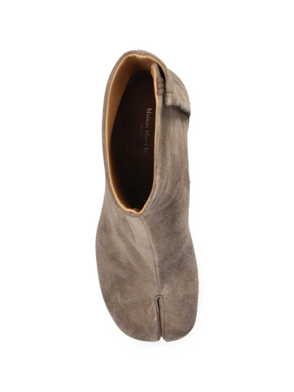 Maison Margiela Women Suede Tabi Ankle Boots