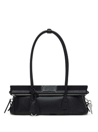 Maison Margiela Women 5Ac Leather Shoulder Bag With Logo