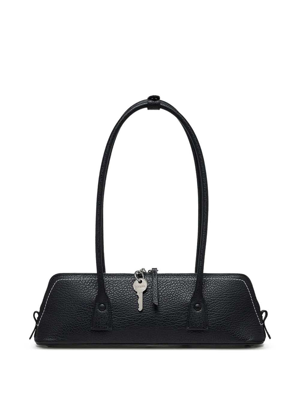 Maison Margiela Women 5Ac Leather Shoulder Bag With Logo
