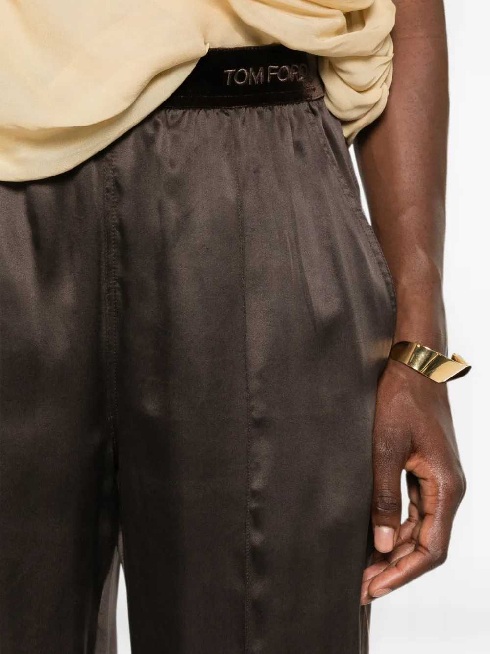 TOM FORD Tom Ford Women Logo-Stripe Trousers