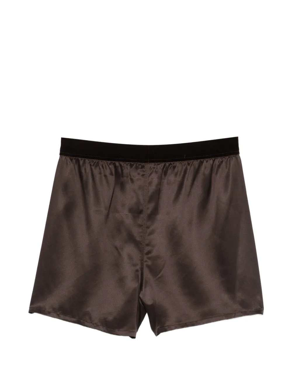 Tom Ford Women Silk Satin Pajama Shorts
