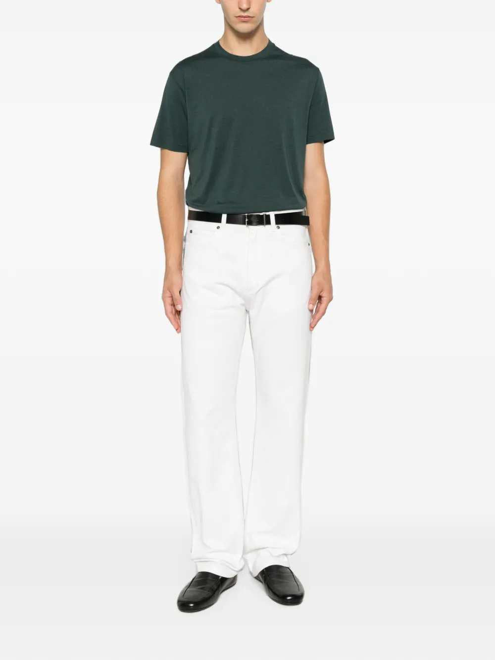 Tom Ford Men Crew-Neck T-Shirt