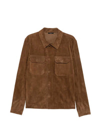 TOM FORD Tom Ford Men Suede Shirt-Jacket