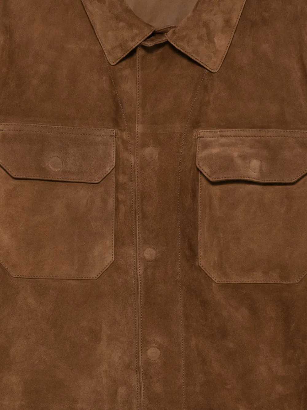 TOM FORD Tom Ford Men Suede Shirt-Jacket