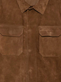TOM FORD Tom Ford Men Suede Shirt-Jacket