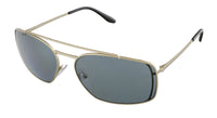 Prada Silver Rectangular PR 64VS 1BK5Z1 Sunglasses