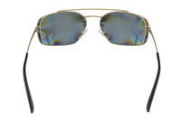 Prada Silver Rectangular PR 64VS 1BK5Z1 Sunglasses