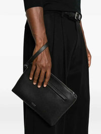TOM FORD Tom Ford Men Grained Leather Pouch