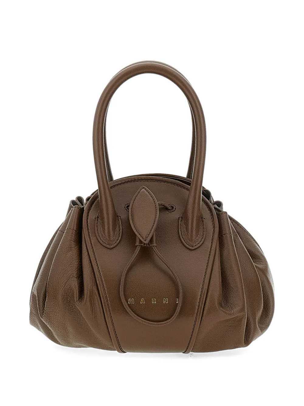 Marni Women Tulipa Small Leather Handbag