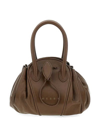 Marni Women Tulipa Small Leather Handbag