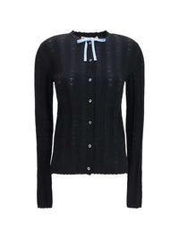 MARNI Marni Women Textured Knit Cardigan With Bow Detail
