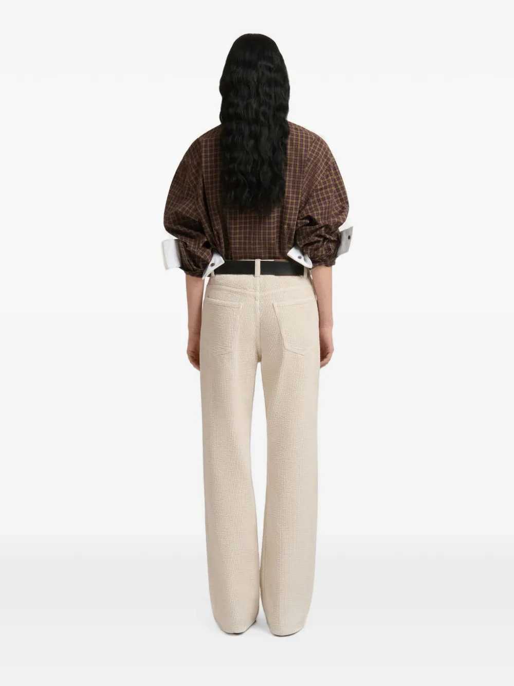 Marni Women Corduroy Flared Trousers