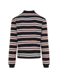 MARNI Marni Men Striped Long-Sleeve Polo Shirt