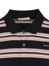 MARNI Marni Men Striped Long-Sleeve Polo Shirt