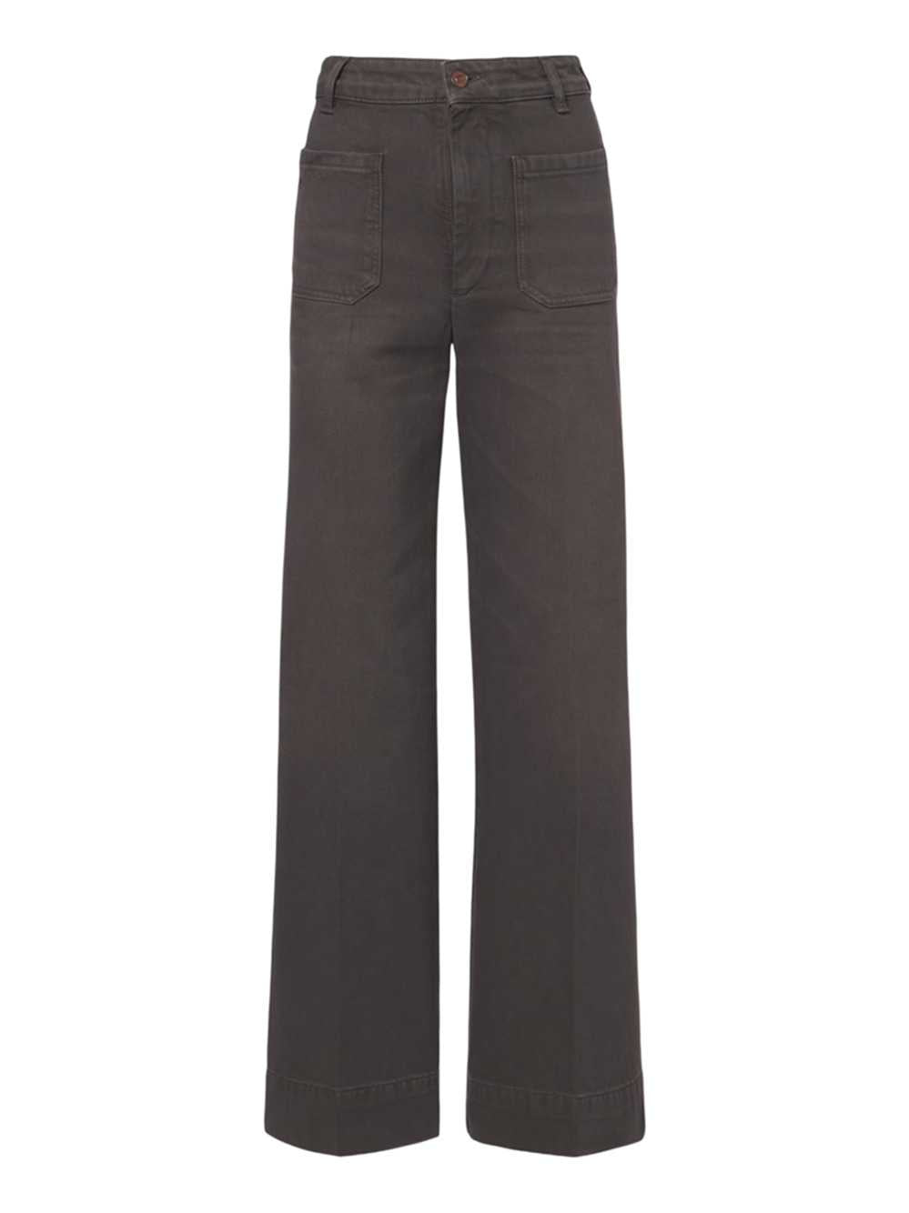 VICTORIA BECKHAM Victoria Beckham Women Alina Jean In Fossil Grey