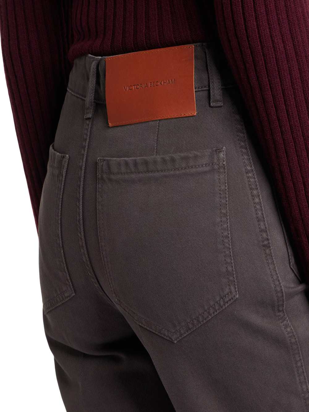 VICTORIA BECKHAM Victoria Beckham Women Alina Jean In Fossil Grey