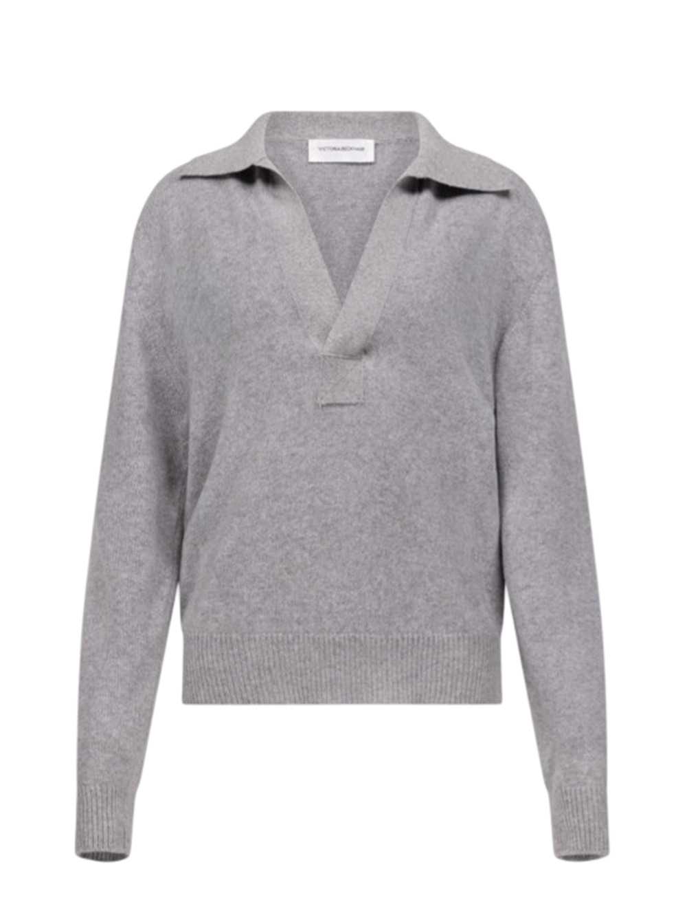 Victoria Beckham Women Genevieve Sweater In Medium Grey Melange