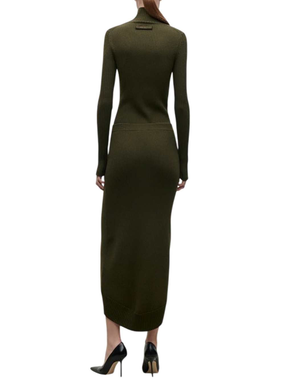 VICTORIA BECKHAM Victoria Beckham Women Green High-Neck Sweater