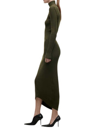 VICTORIA BECKHAM Victoria Beckham Women Green Fitted Skirt