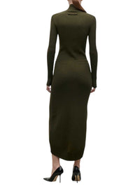 VICTORIA BECKHAM Victoria Beckham Women Green Fitted Skirt