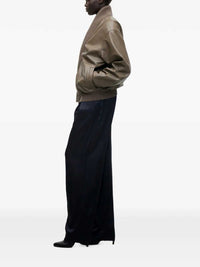 Victoria Beckham Women Zana Leather Jacket