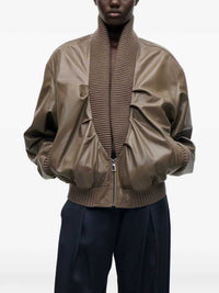 Victoria Beckham Women Zana Leather Jacket