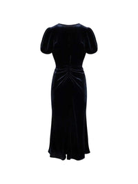 VICTORIA BECKHAM Victoria Beckham Women Velvet Midi Dress