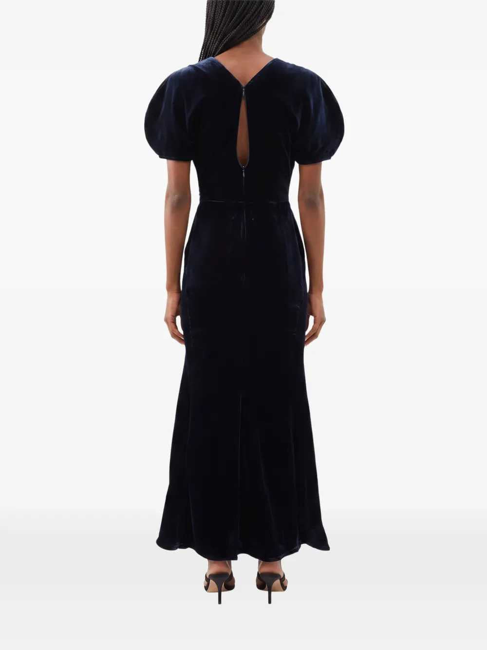 VICTORIA BECKHAM Victoria Beckham Women Velvet Midi Dress