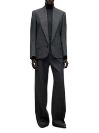 Victoria Beckham Women Roberta Jacket In Dark Grey Mélange