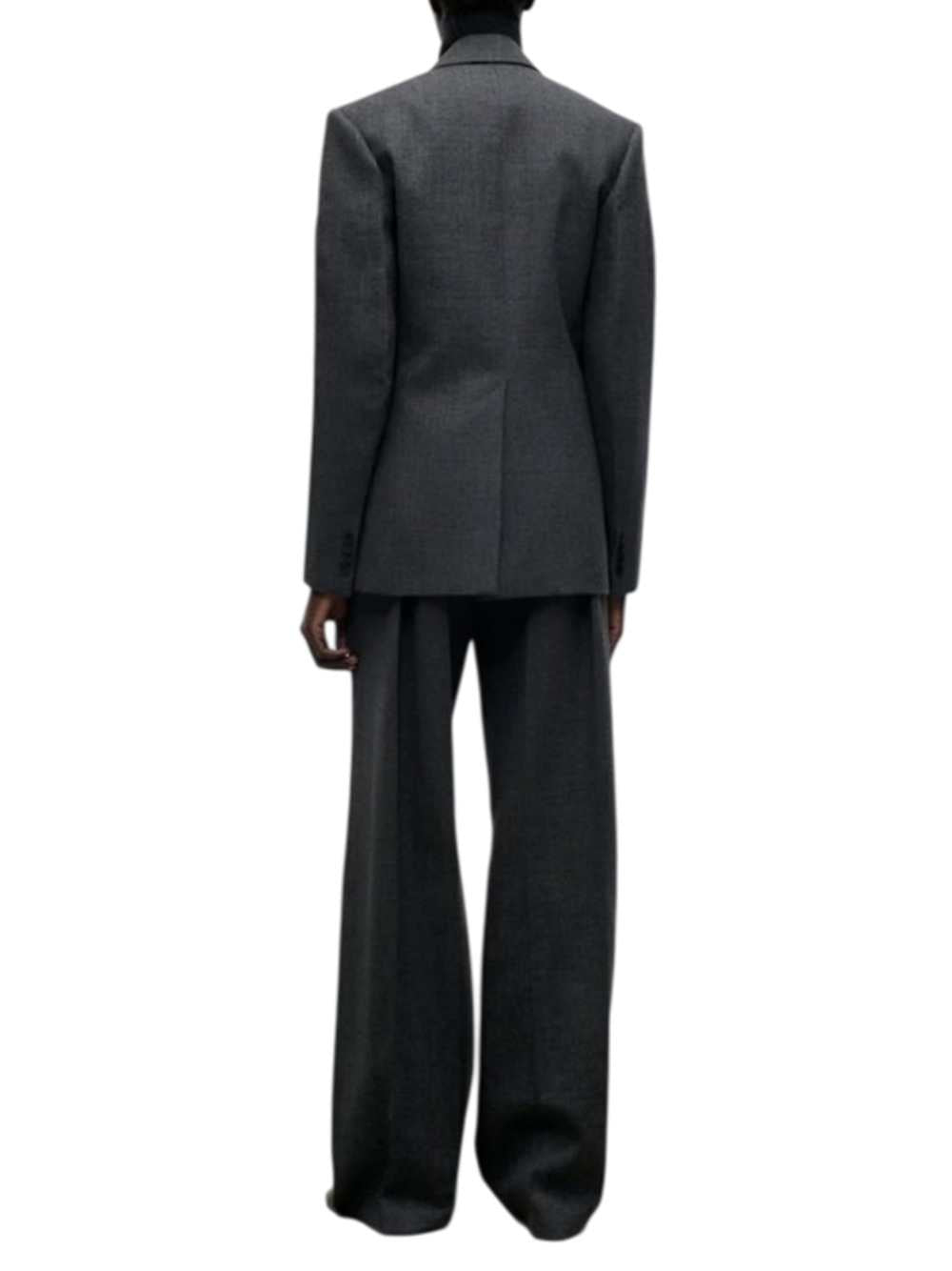 Victoria Beckham Women Roberta Jacket In Dark Grey Mélange