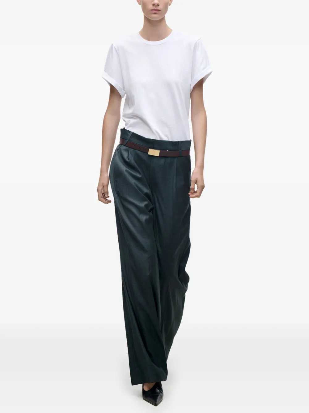 VICTORIA BECKHAM Victoria Beckham Women Ethel Wide-Leg Trousers