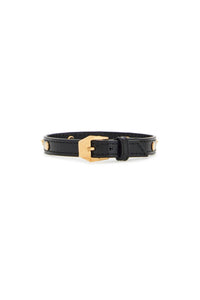 Versace Men's Medusa Leather Bracelet