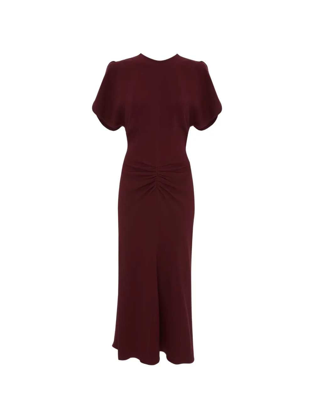 VICTORIA BECKHAM Victoria Beckham Women Bela Ruched Midi Dress
