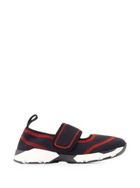 Marni Women Sneakers With Hook-And-Loop Strap And Contrast Stitching
