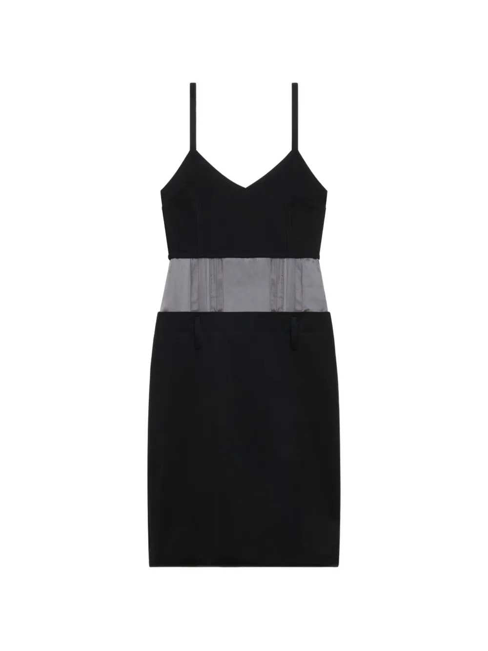 MARNI Marni Women Black Wool Dress With Satin Belt