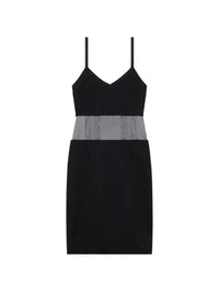 MARNI Marni Women Black Wool Dress With Satin Belt