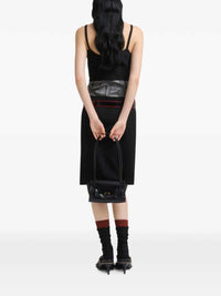 MARNI Marni Women Black Wool Dress With Satin Belt