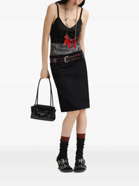MARNI Marni Women Black Wool Dress With Satin Belt