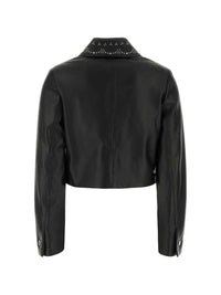 MARNI Marni Women Studded Leather Jacket