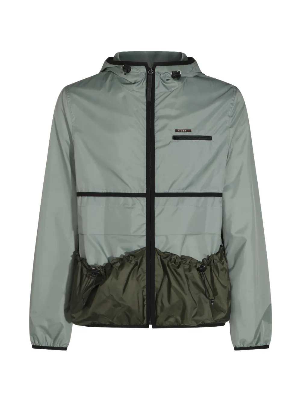 Marni Men Panelled Hooded Jacket