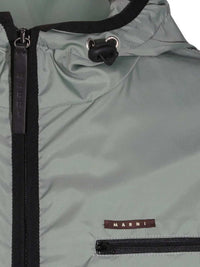 Marni Men Panelled Hooded Jacket