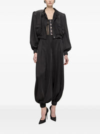NISSA Nissa Women Oversized Cropped Viscose Jacket