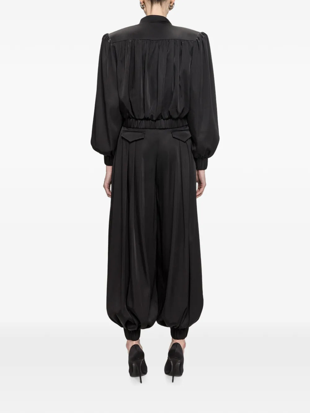 NISSA Nissa Women Oversized Cropped Viscose Jacket
