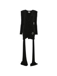 NISSA Nissa Women Draped And Ruched Dress