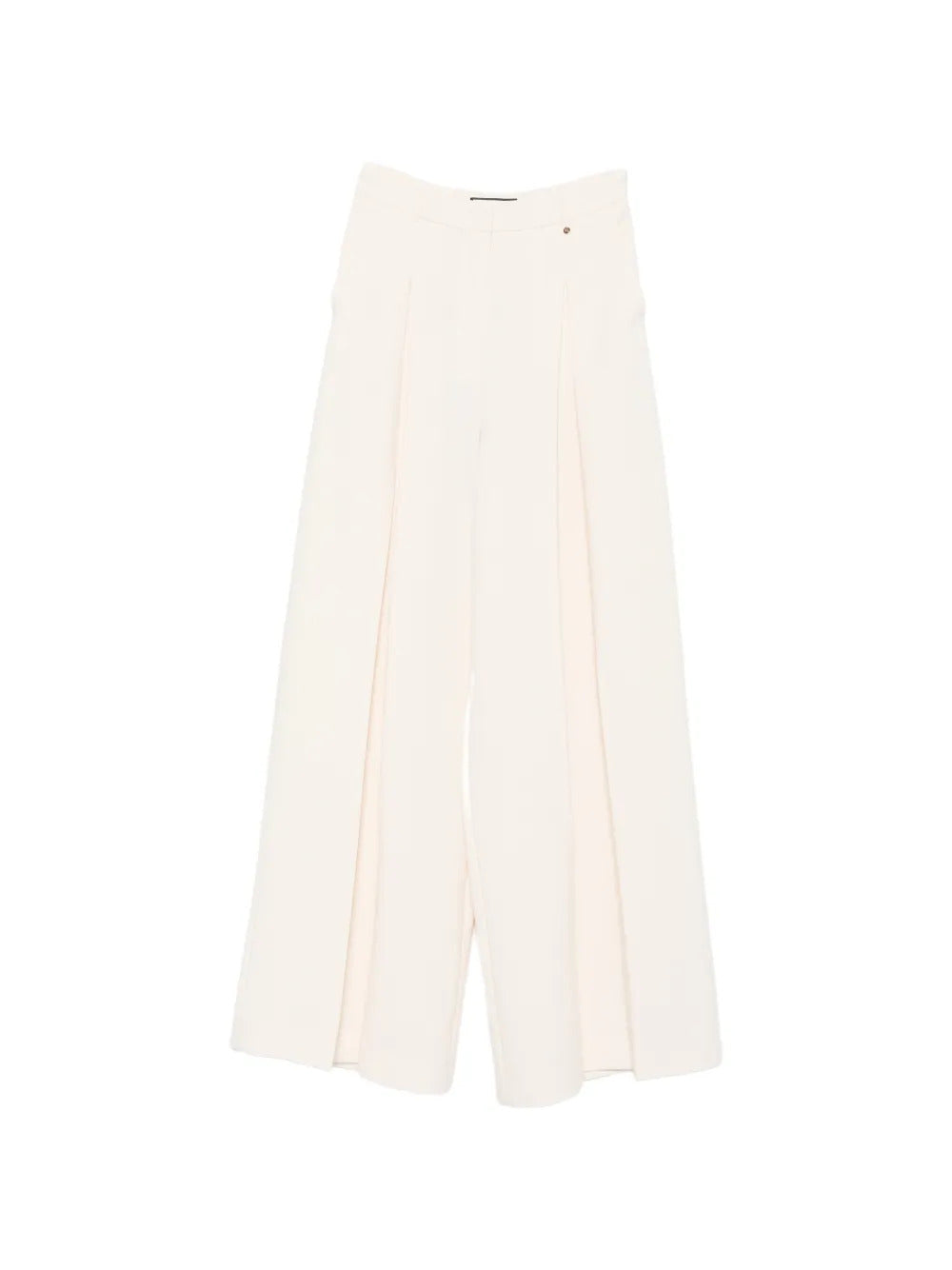 NISSA Nissa Women High-Waisted Wide-Leg Trousers