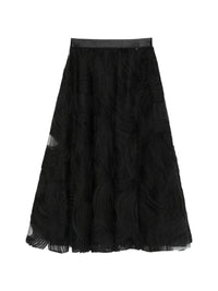 Nissa Women Textured-Finish Miniskirt